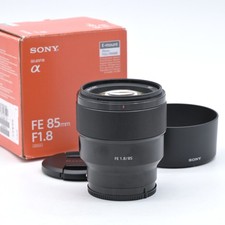 Sony FE 85mm f/1.8 SEL85F18 Telephoto Lens for Sony E Mount Top Mint US Stock