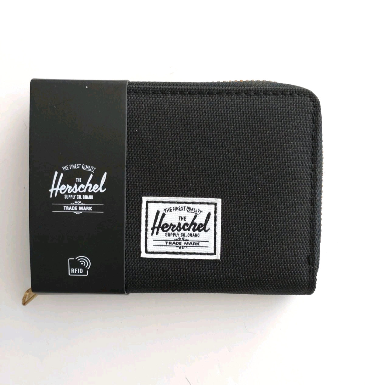 HERSCHEL * NEW TAGS * BLACK TYLER LADIES CARDS RECEIPTS PURSE WALLET RRP £30