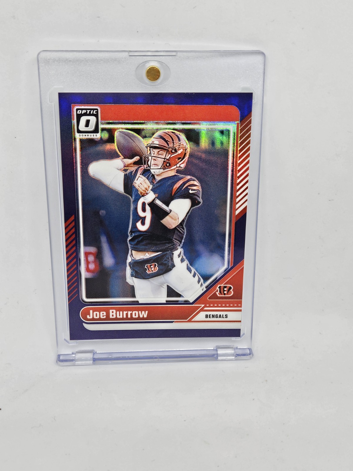 2024 Panini Donruss Optic - Joe Burrow #38 Purple Prizm /60
