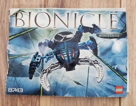 LEGO BIONICLE: Visorak Set of 6 (8742-8747) W 1 Cannister 6 spinners 1 Instruct