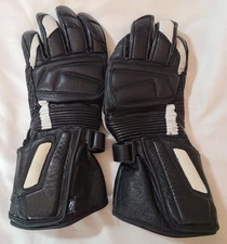 BMW Motorrad Prosport 3 Size Medium (8-8.5) Leather Gloves Motorcycle Motorbike