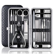 Manicure Set Nail Clippers Stainless Steel Nail Tools Grooming Kit for Women Men