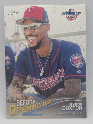 2018 Topps Opening Day Before Opening Day #BOD-BB Byron Buxton Twins p^E