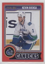 2014-15 O-Pee-Chee Wrapper Redemption Red Border Kevin Bieksa #482 0a1