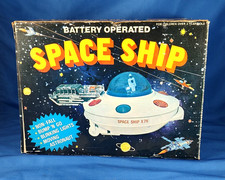 Vintage SOMA Battery Operated Space Ship X711 Box, No Toy. Box only. Hong Kong
