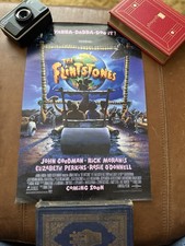 The Flintstones 1994 Original UK Double Crown Poster Coming Soon