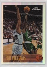 1996-97 Topps Chrome Refractor Eric Williams #17R 02qo