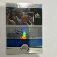 Upper Deck Reflections Signature 2005-06 Corey Maggette autograph /50