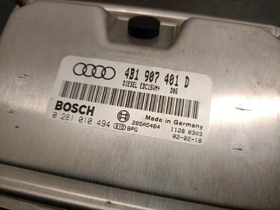 4B1907401D motorsteuergerät für AUDI A6 BERLINA (4B2) 2.5 V6 24V rectp5314610