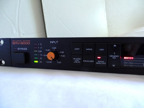 Roland SRV-2000 Classic Studio Reverb Hall Effektgerät Vintage 1985 - Picture 5 of 16