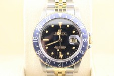 1981 Rolex GMT-Master 16753 Black Nipple Dial TT 18kt Jubilee No Papers 40mm 2