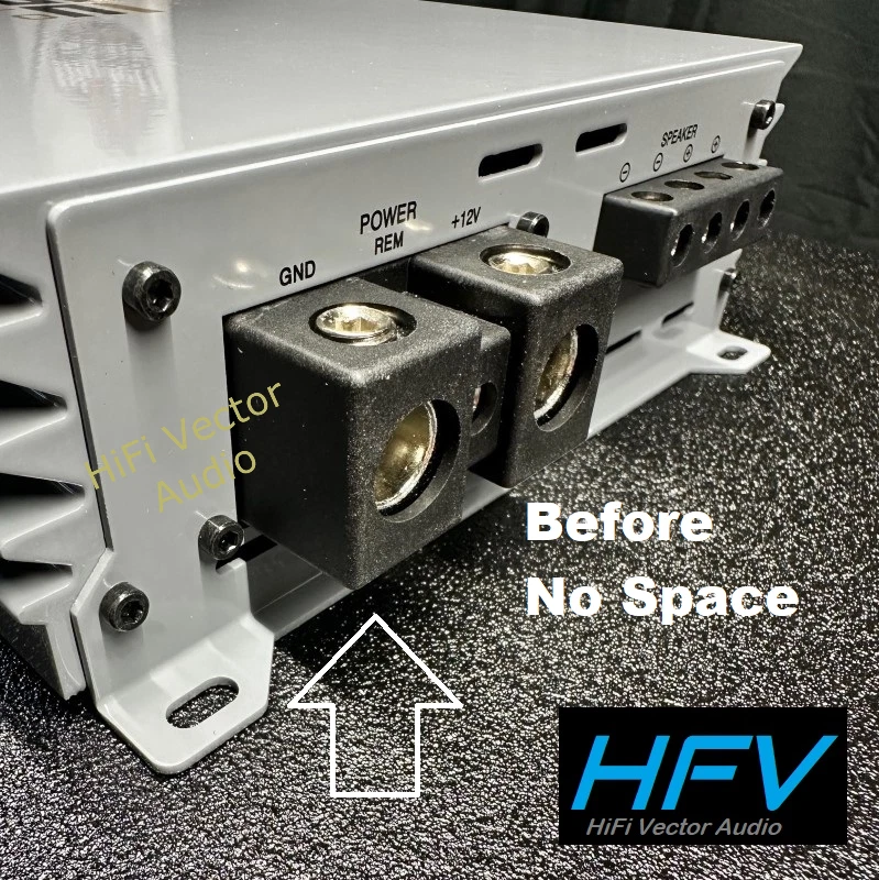 car audio amplifier mounting spacers for better cooling fits all amps — 第 4/4 张图片