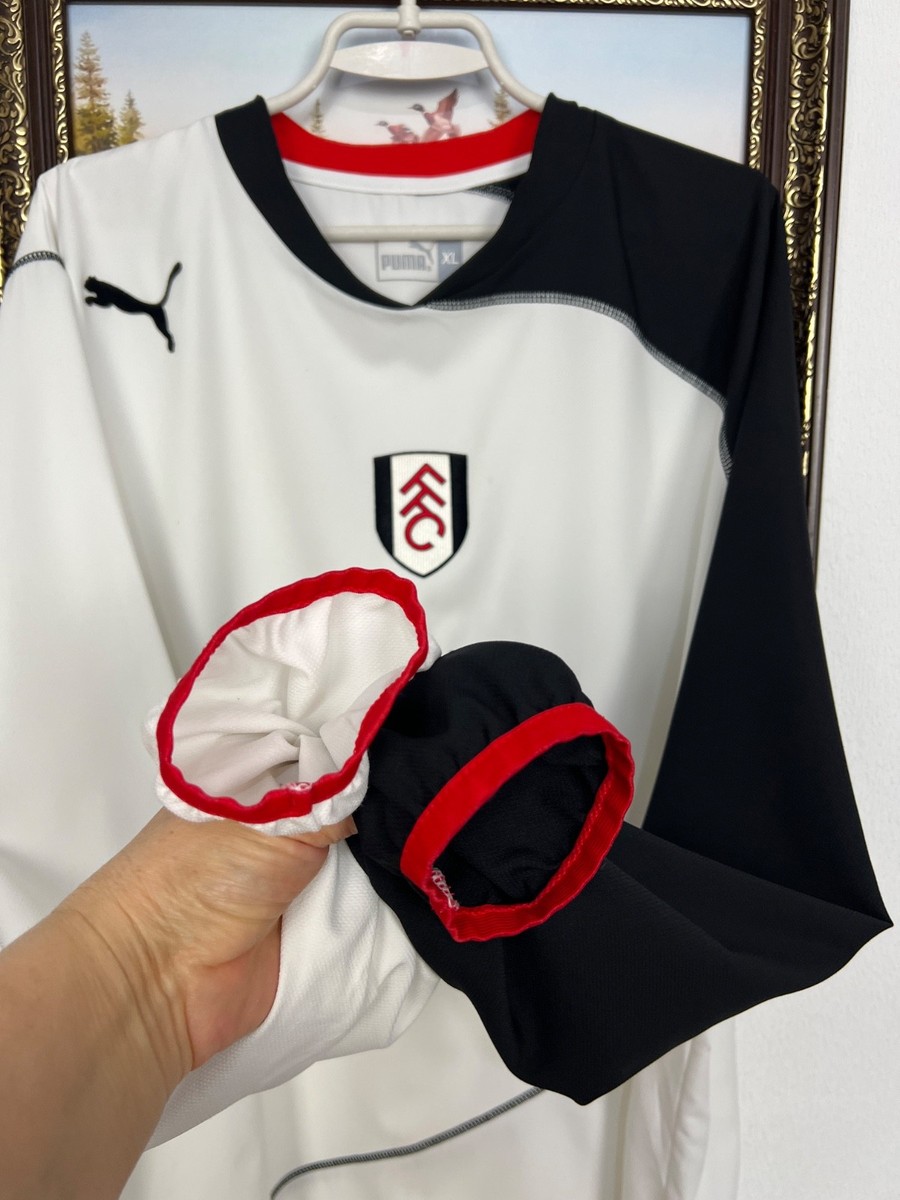 Fulham Home football shirt 2003 Long Sleeve Puma Jersey Mens