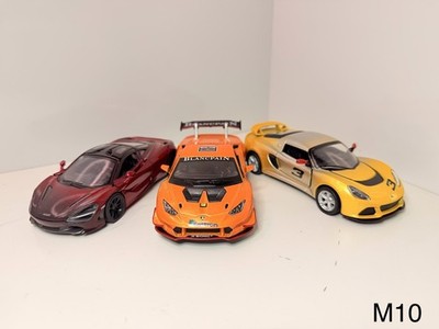 Kinsmart 1:32 Diecast Supercar Lot McLaren Lamborghini Lotus