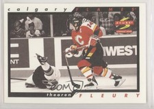 1996-97 Score Golden Blades Theoren Fleury #12 a6b
