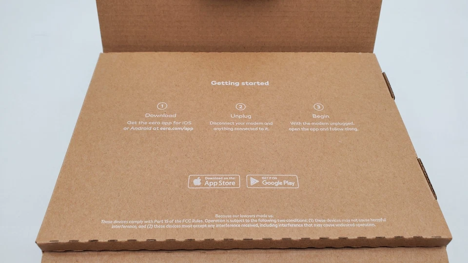 EERO Pro 2nd Generation B010001 AC Tri-Band Mesh Router - White New Open Box - Image 4 of 4