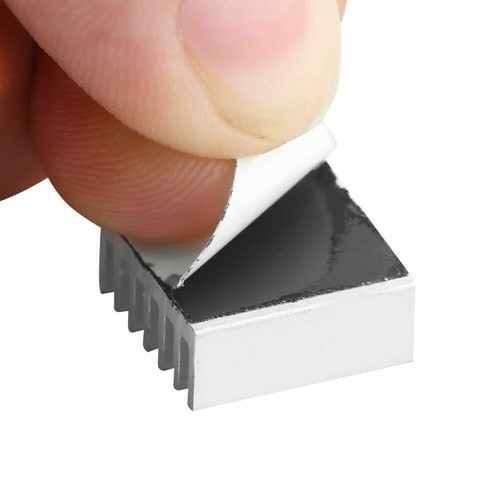 12pcs Aluminum Heat Sink Radiator Heatsink Cooler Kit For Power ICs Computers - Afbeelding 3 van 10