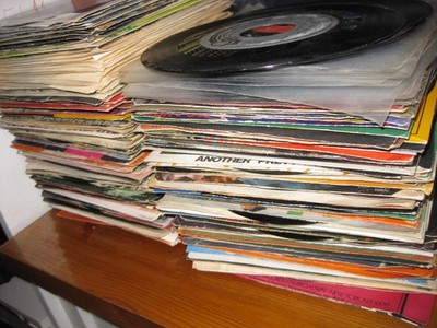 Schallplatten Singles auswählen
