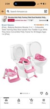 Babyloo Bambino 3n1 Booster Potty Training Seat for Kids Blue Brand New