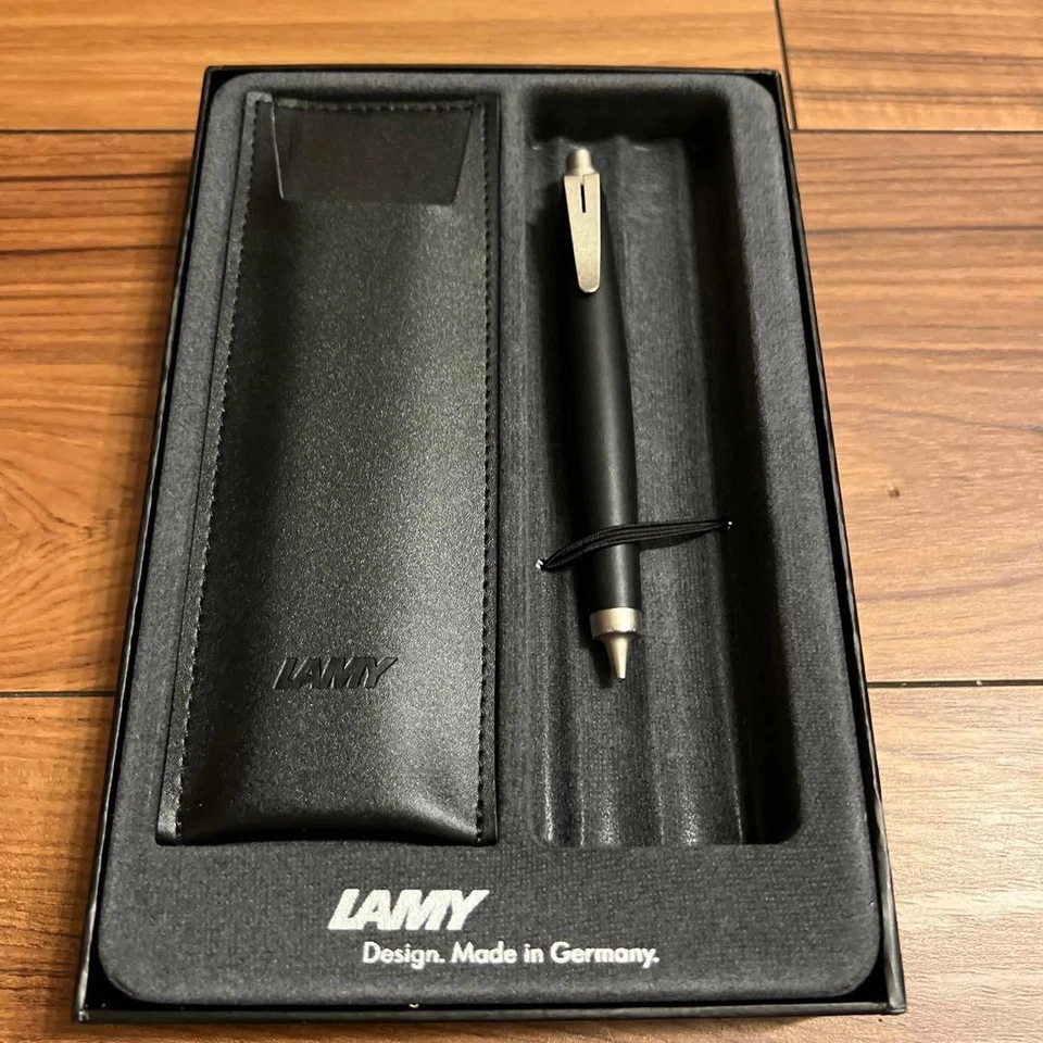 LAMY Druckbleistift schwarz Metall 0,7 Scribble Pen mit Etui #D66fb7 - Bild 4 von 4