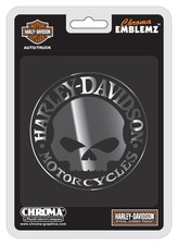Harley-Davidson Aufkleber Willi G. 3D, Schwar...