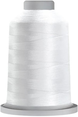 GLIDE Thread Trilobal Polyester No. 40-1000m Spool 10002 Super White 