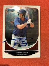 Travis Shaw 🔥🔥MLB: 2013 Bowman Chrome🔥🔥Autograph 🔥🔥