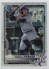 2021 Bowman Chrome Prospects Mega Box Mojo Refractor Oswald Peraza #BCP-220 10c7