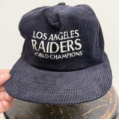 Vintage 80s Los Angeles Raiders World Champions Football Corduroy