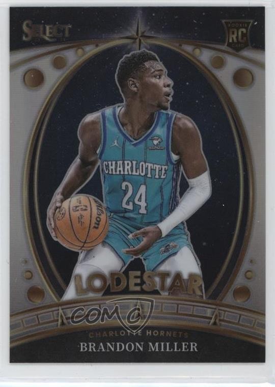 2023-24 Panini Select Lodestars Silver Prizm Brandon Miller #3 0h4o