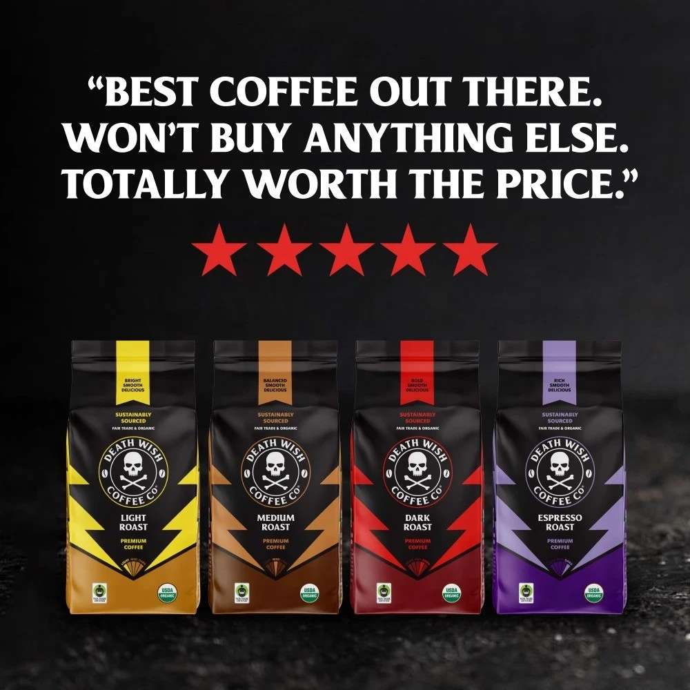 Organic Fair Trade Ground Coffee, Dark Roast, 16 oz - thumbnail 4