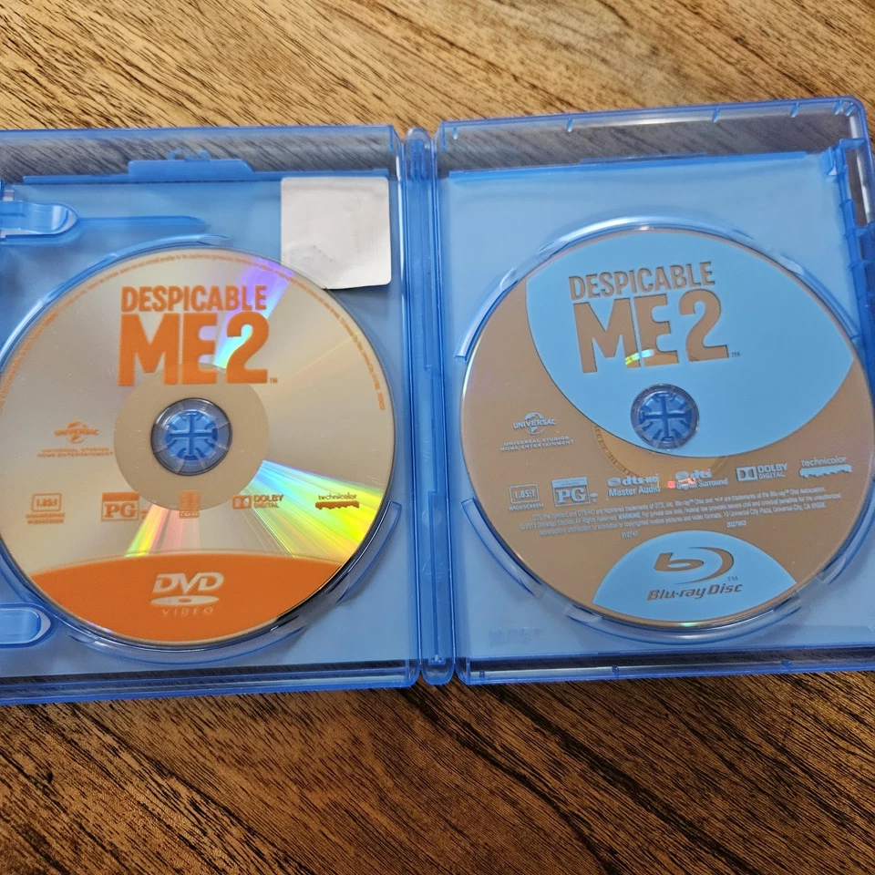 Despicable Me 2 (Blu-Ray + DVD) Family Comedy Gru Minions - Image 3 of 3
