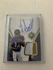Jaleel Scott 2018 Limited Rookie Jersey Auto Card #140 Serial #273/299