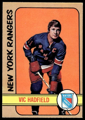 1972-73 O-Pee-Chee LOW End Vic Hadfield New York Rangers #31