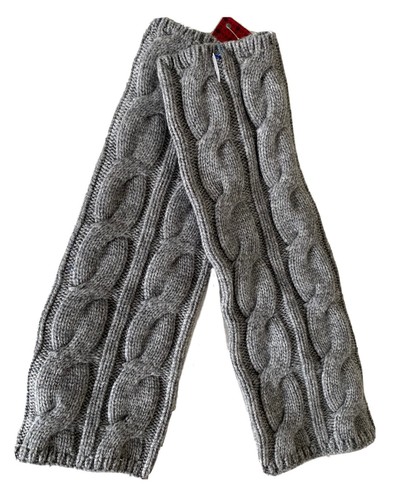 NWT Phenix Cashmere wool Cable knit Arm Warmer Fingerless gloves Wristlets NEW - Picture 3 of 13