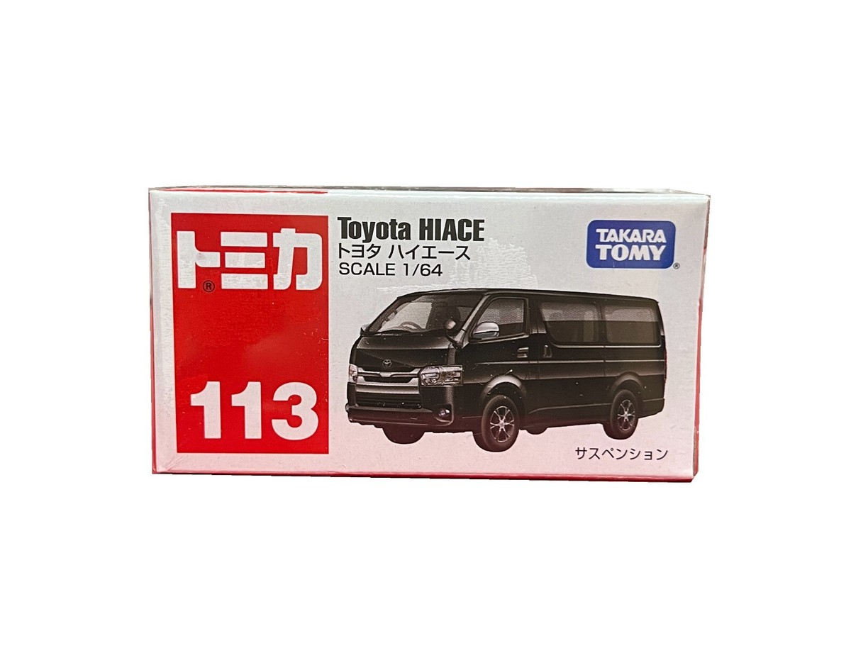 Takara Tomy Tomica 1/64 Scale NO.113 Toyota HIACE JDM