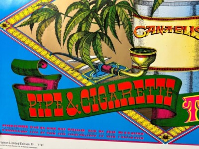 Rick Griffin Original Vintage Poster 1967 European Limied Edition