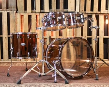 Pearl Crystal Beat Liquid Smoke Acrylic Drum Set - 22x16,10x7,12x8,16x15
