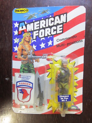 1/18 3.3/4 BLISTER AMERICAN FORCE US REMCO 1986 BRUSHFIRE CHEVEUX DE