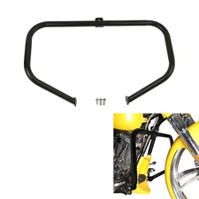 Black Engine Guard Highway Crash Bar Fit For Harley Street Electra Glide 97-08
