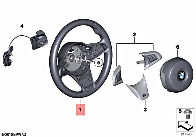 Genuine BMW Z4 M Sport Steering Wheel Leather Shift Paddles 