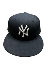 New Era New York Yankees Hat Fitted Baseball Cap Snapback Cool Base Size 7 1/2