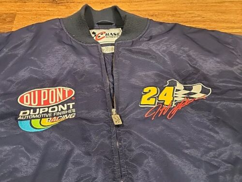 Vintage Nascar Chase Authentics Jeff Gordon Hendrick Motorsports Blue Jacket 2XL - Picture 3 of 6