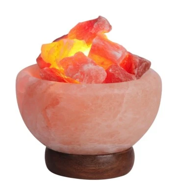 Rabalux 4097 Dekoleuchte Fuji, E14, 15W, 2700K, 90lm, Steinsalz-Holz, orange-rot - Bild 1 von 4