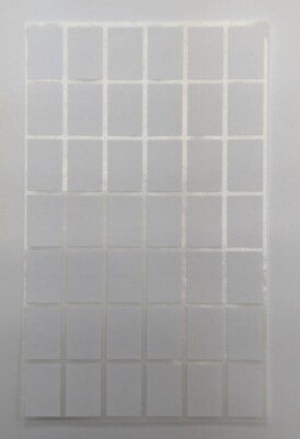 1008 All Purpose Self Adhesive White Price Label Tags 1/2'' x 3/4'' Plain Labels