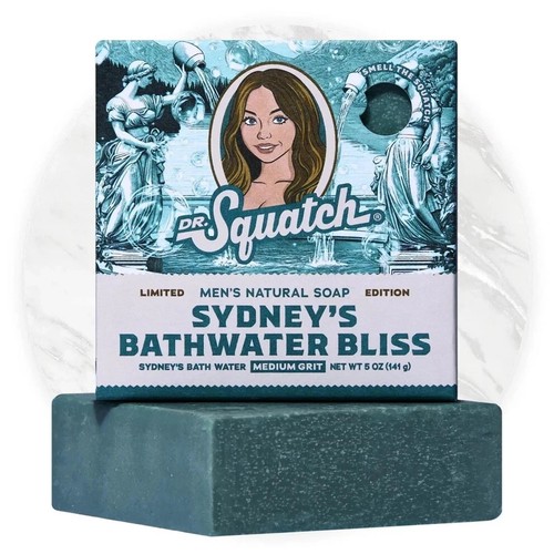 Dr. Squatch Sydney Sweeney Bathwater Bar Soap LE 5000 - IN HAND - Picture 3 of 9
