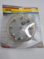 Ford Distributor Cap Rotor Kit Nos In Box Unused 8 Cylinder 70s - 80 Era Trucks