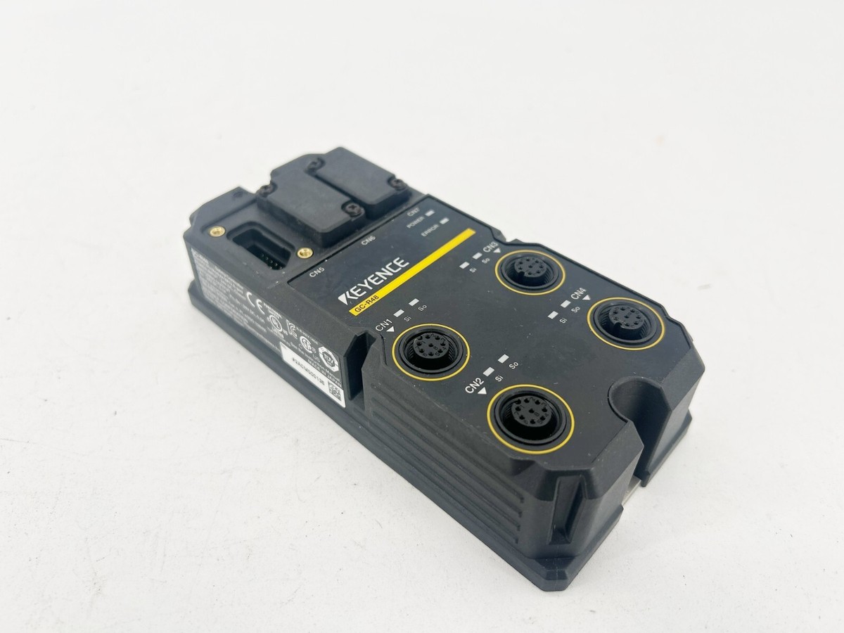 その他 KEYENCE GC-R48 RC-19 New Keyence GC-R48 Remote I/O M12 Remote Interlock Switch