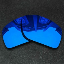 US Deep Blue Polarized Replacement Lenses For-Oakley Big Taco OO9173