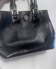 Tory Burch Leather Medium Snap Satchel, With Hand Handles, No Shoulder Strap